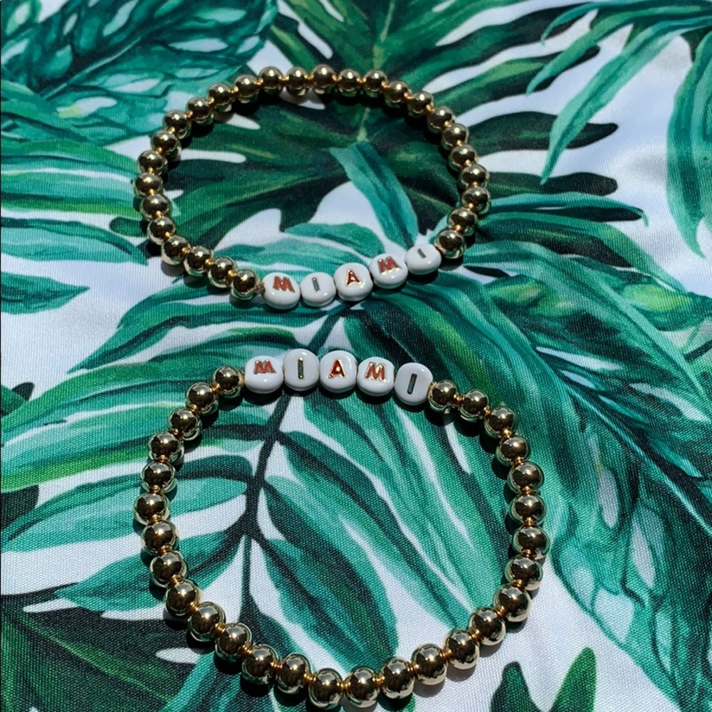 COPY - CUSTOM MULTI PISA BEADED BRACELET from BAU…